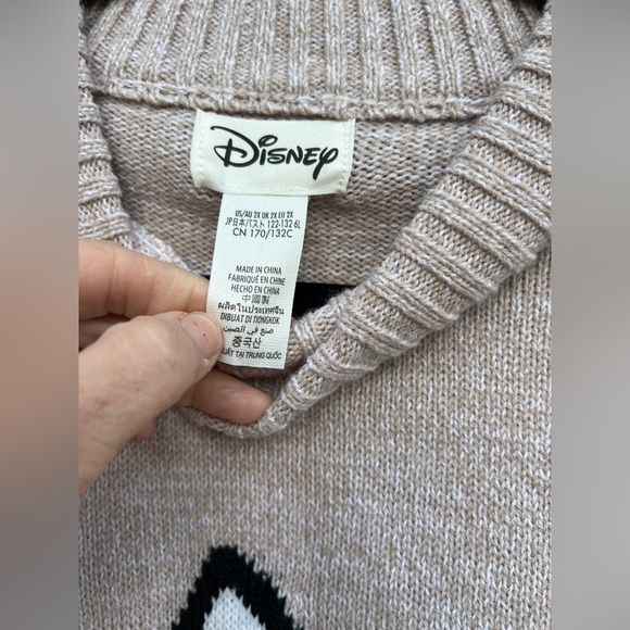 Disney Bambi Oversized Fall Crewneck Chunky Knit Pullover Slouchy Sweater 2X - Picture 5 of 8